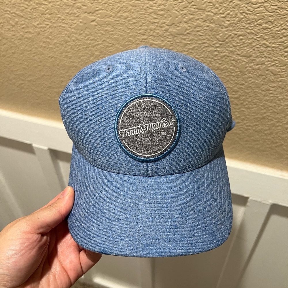 Travis Mathew Blue and Gray Hat